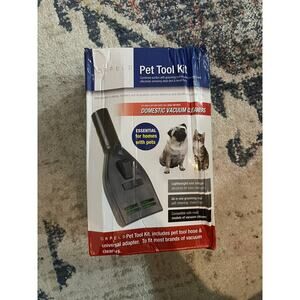 ORFELD Pet hair Grooming Brush Tool Kit for Vacuum Cleaners Dogcat （box worn）